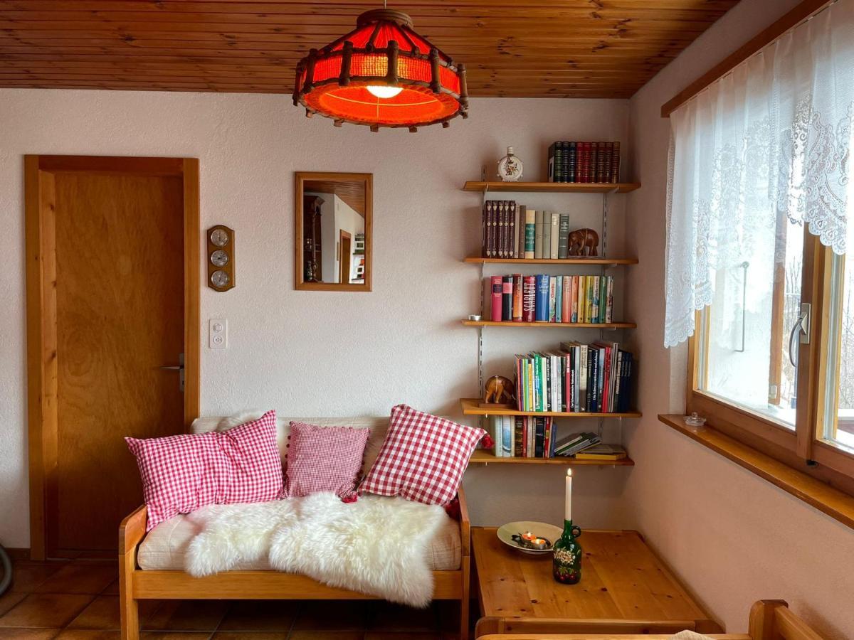 Gemuetliche Wohnung Mit Traumaussicht! Albinen Ngoại thất bức ảnh