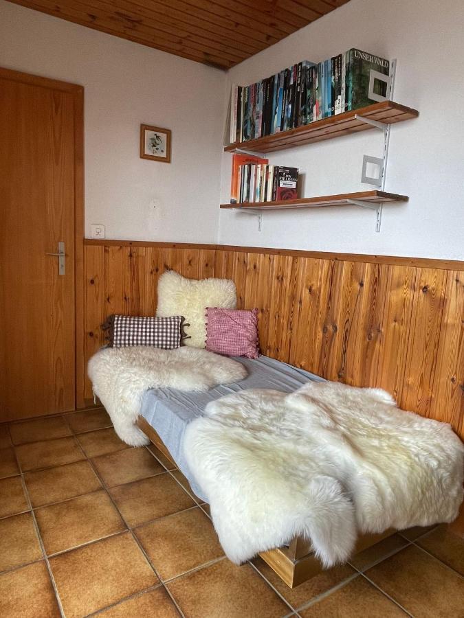 Gemuetliche Wohnung Mit Traumaussicht! Albinen Ngoại thất bức ảnh