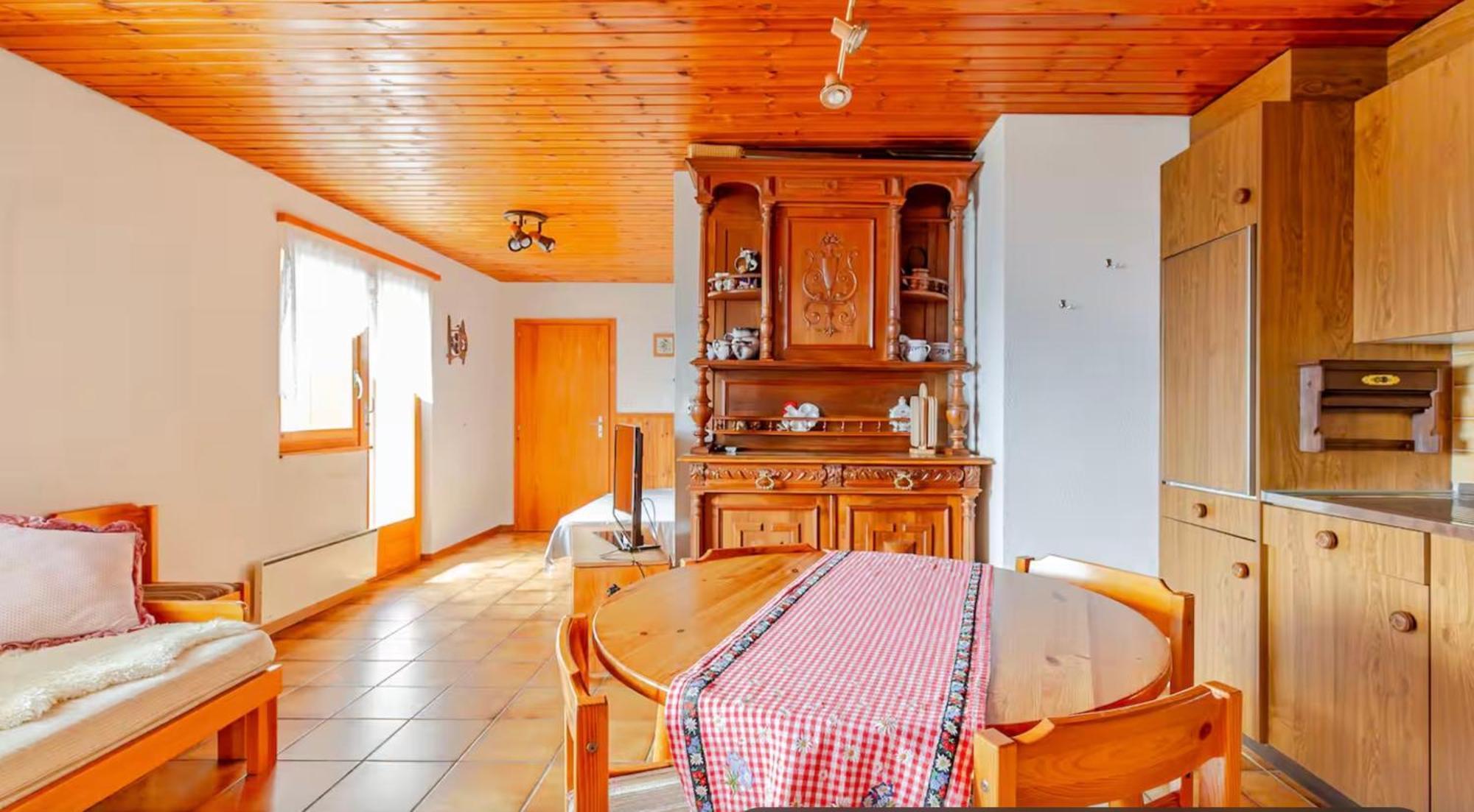 Gemuetliche Wohnung Mit Traumaussicht! Albinen Ngoại thất bức ảnh